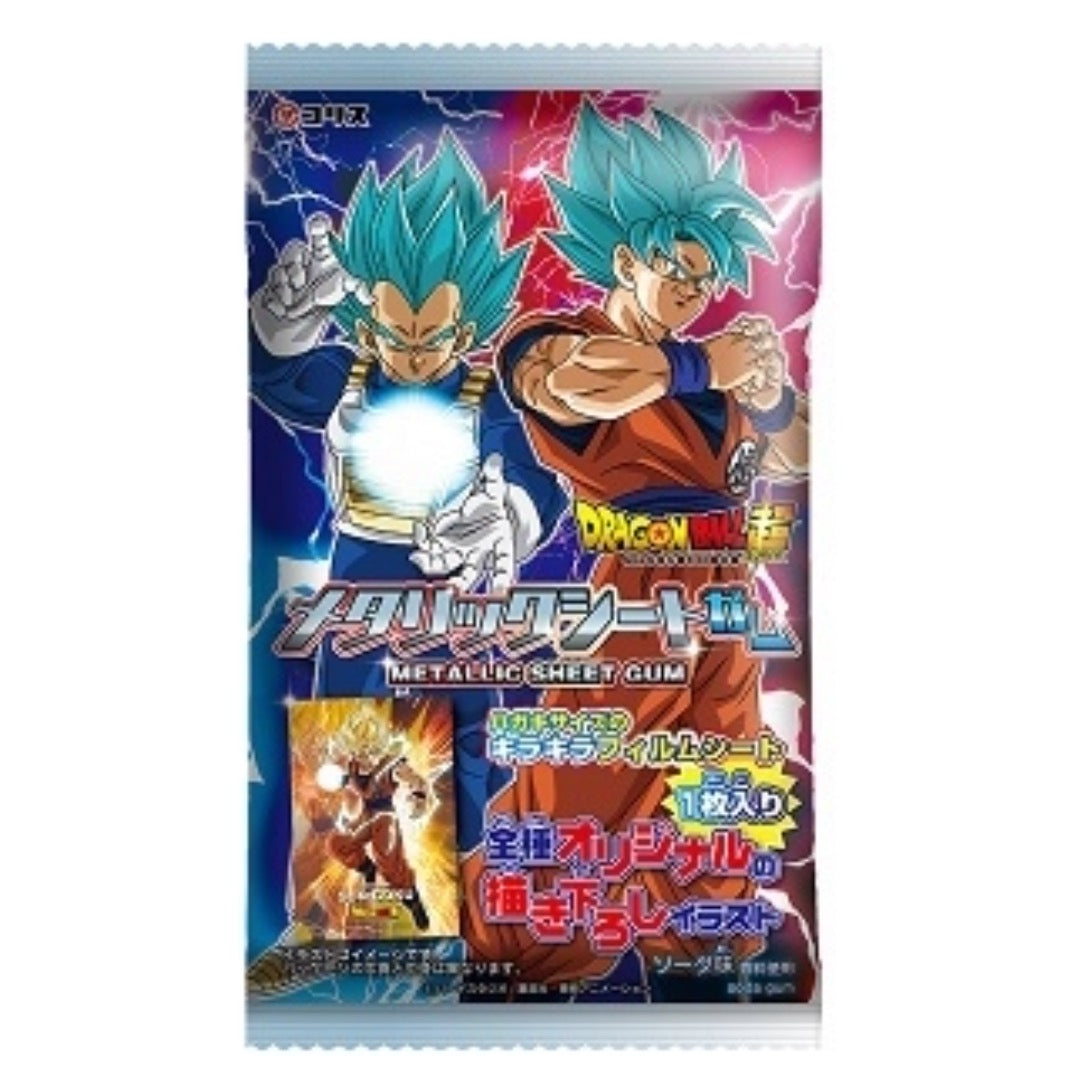 DORAGON BALL METALLIC GUM STICKER