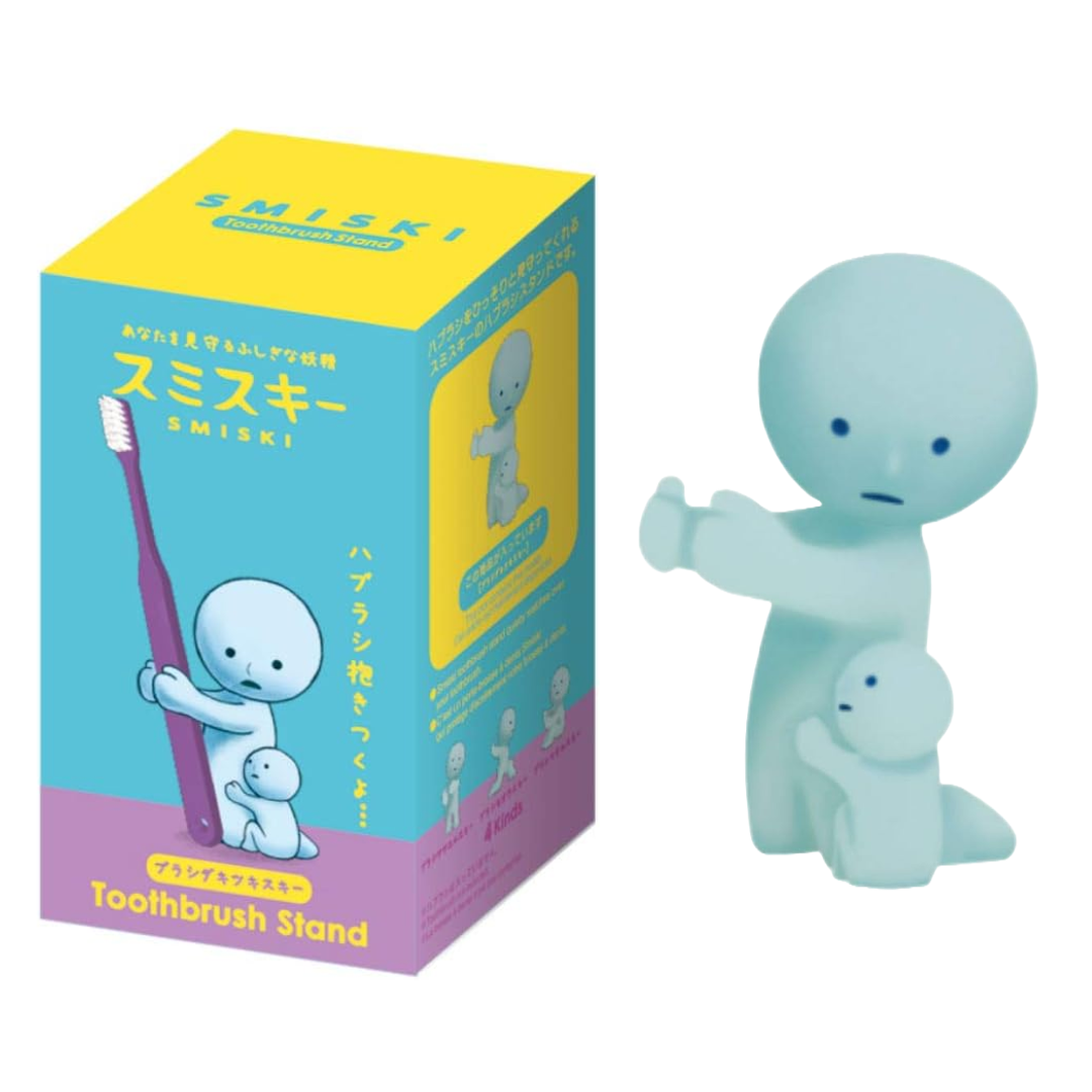 SMISKI GLOW IN THE DARK TOOTHBRUSH STAND PURPLE – HANAMARU