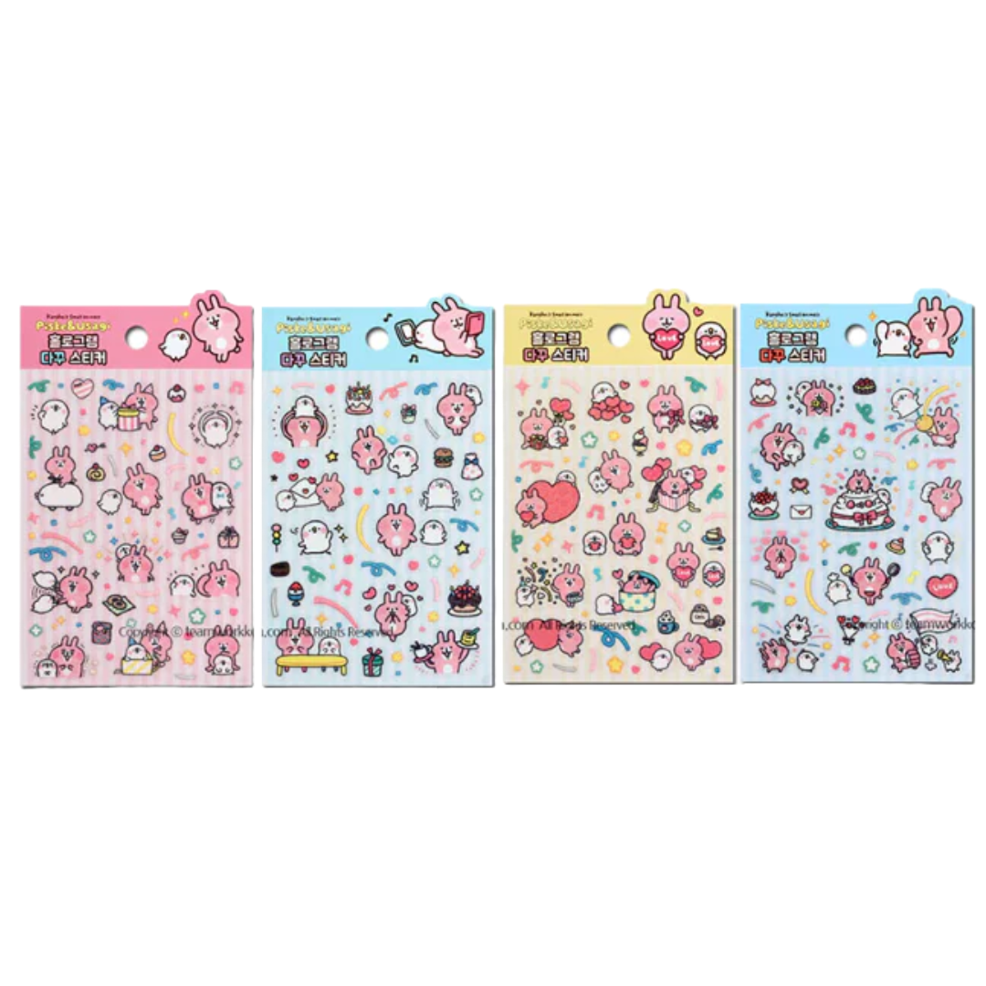 KANAHEI PISKE & USAGI STICKER