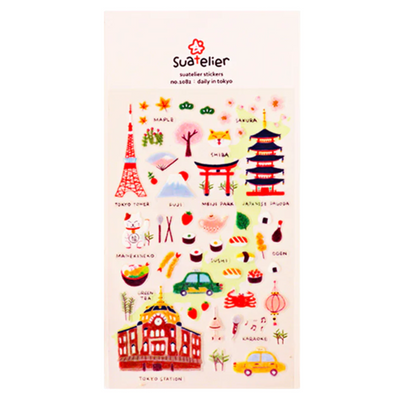 SUATELIER DAILY IN TOKYO STICKER