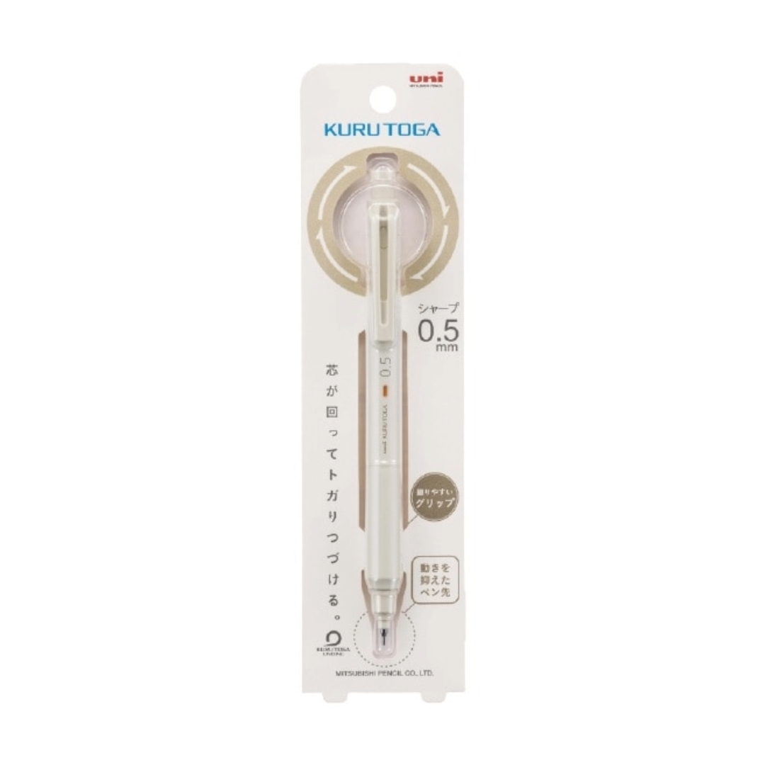 KURUTOGA MECHANICAL PENCIL 0.5MM IVORY