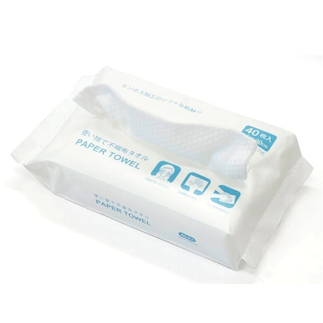 DISPOSABLE PAPER TOWEL 40SHEETS