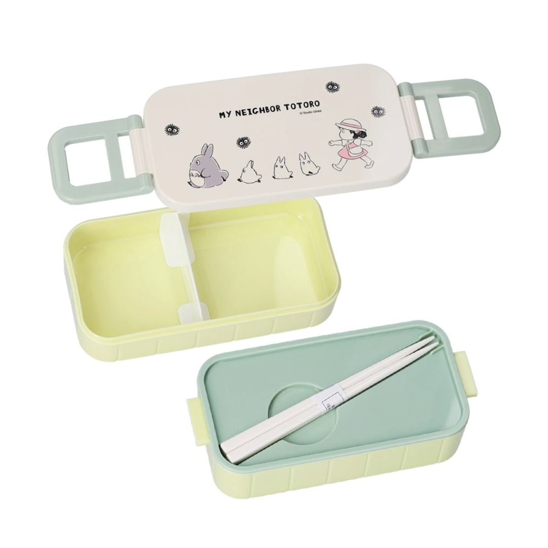 SKATER TOTORO SLIM 2 TIER LUNCH BOX MARCH