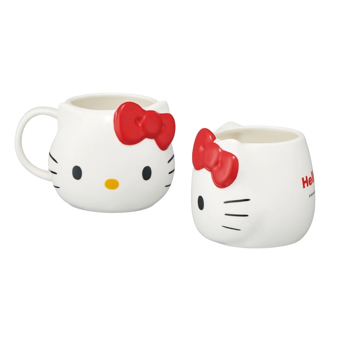 SKATER DIE-CUT MUG CUP HELLO KITTY