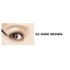KISSME HEROINE WATERPROOF PENCIL EYELINER DARK BROWN 02