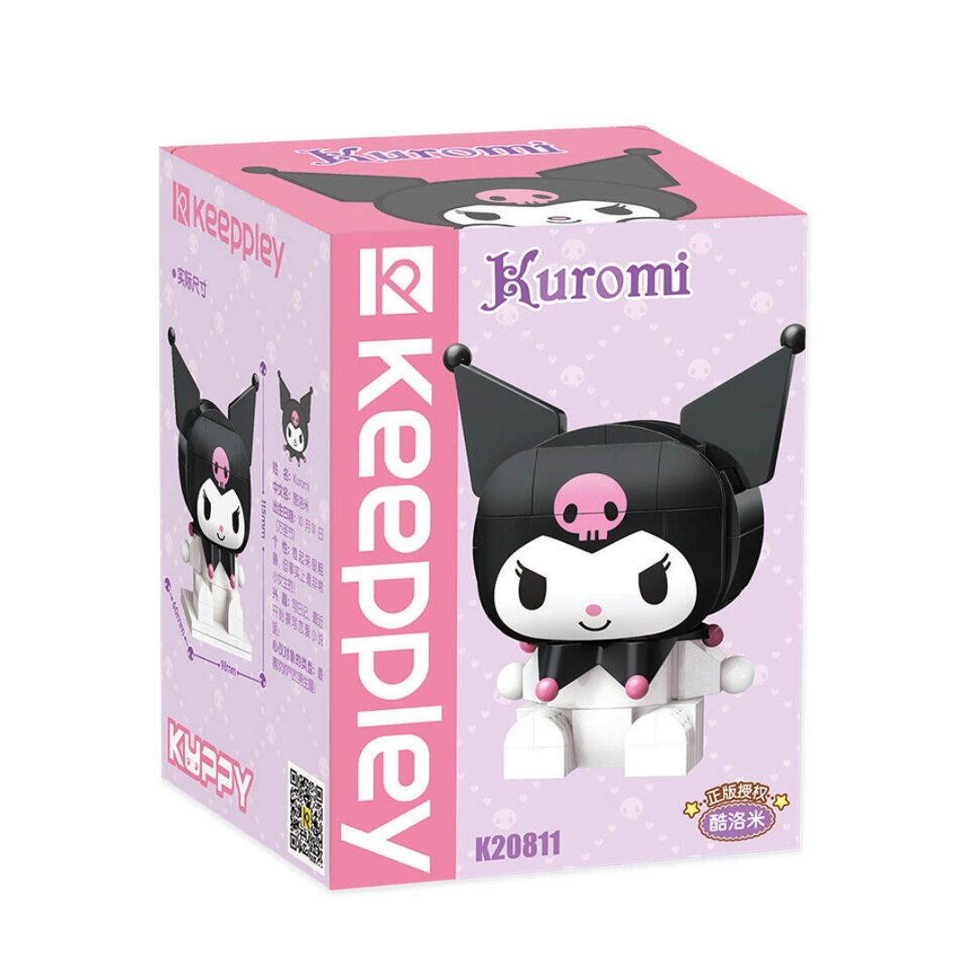 SANRIO KEEPPLEY BLOCK FIGURE KUROMI K20811