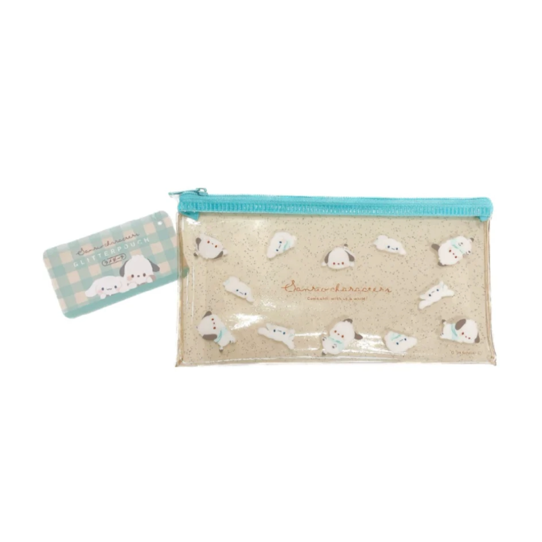 SANRIO GLITTER POUCH CINNAMOROLL POCHACCO