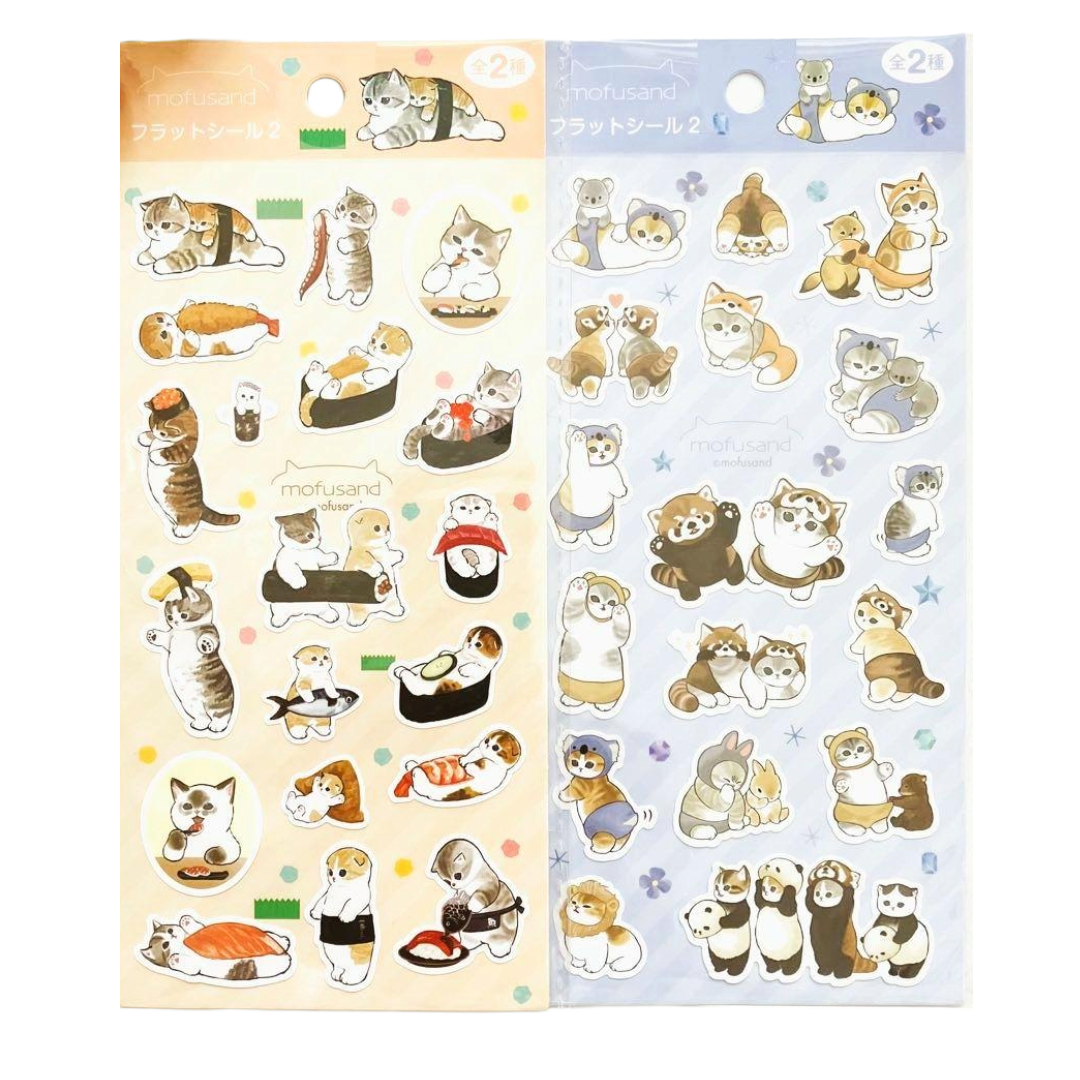 MOFUSAND FLAT STICKER2