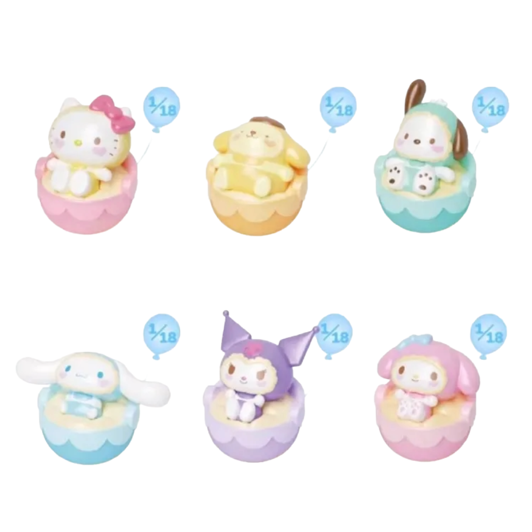 SANRIO CHARACTERS CRADLE FIGURE 1 BLIND PKG