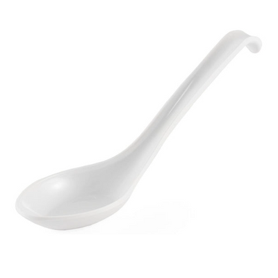 RENGE SPOON MELAMIN WHITE 6.5IN