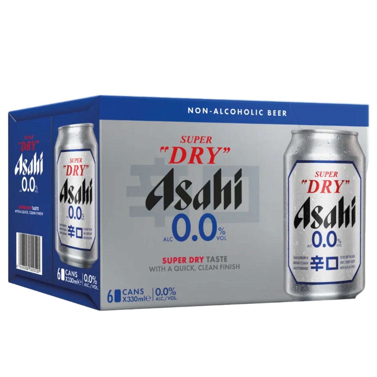 ASAHI SUPER DRY 6PK NO ALCOHOL BEER