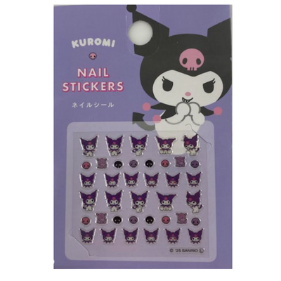 SANRIO NAIL STICKERS KUROMI