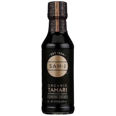 SAN-J ORGANIC TAMARI SOY SAUCE GLUTEN FREE
