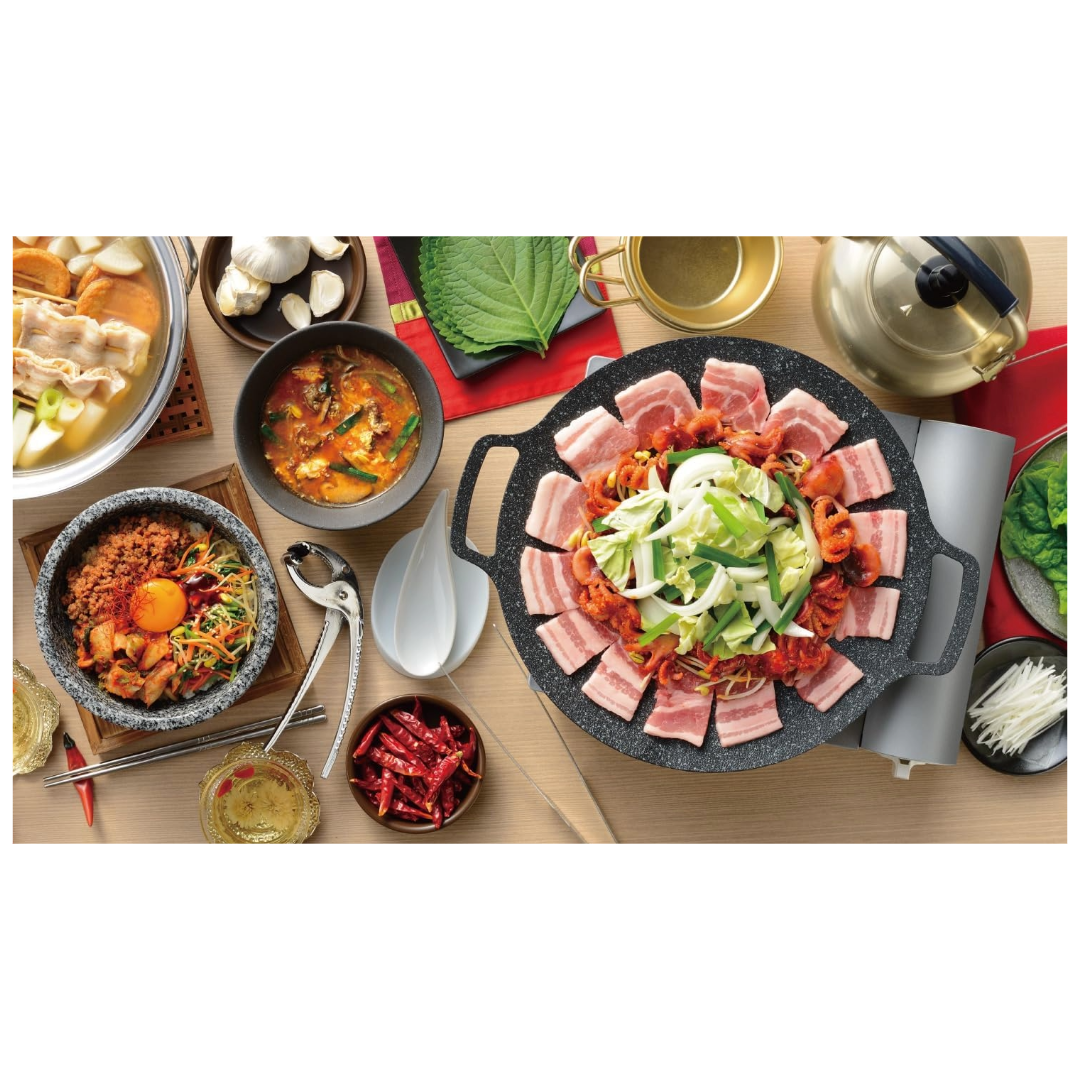 WAHEI STEEL GRILL PLATE PAN 32CM RB-2869