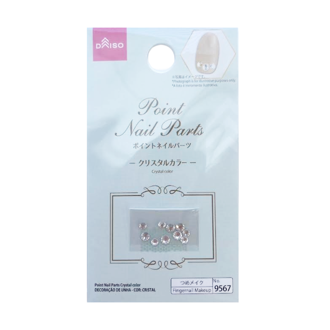 POINT NAIL PARTS CRYSTAL COLOR