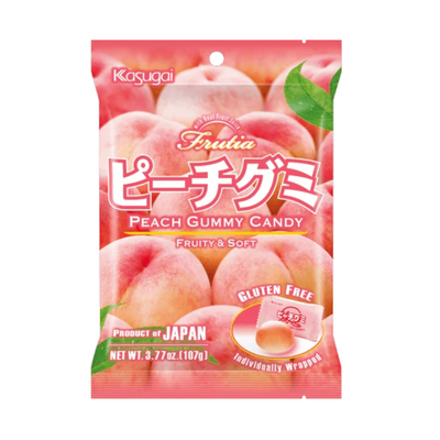 KASUGAI GUMMY PEACH 3.59OZ