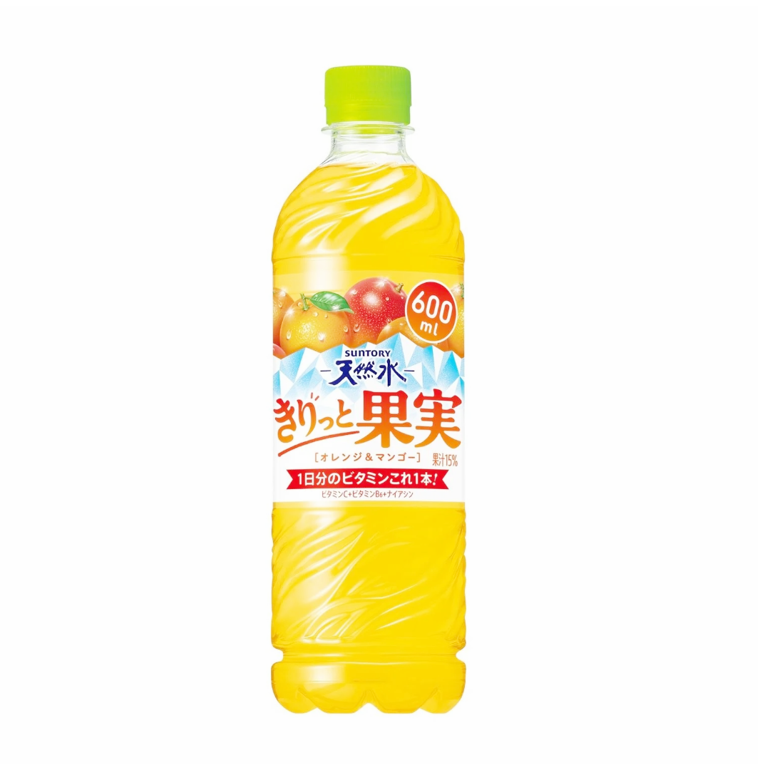 SUNTORY ORANGE & MANGO JUICE 600ML