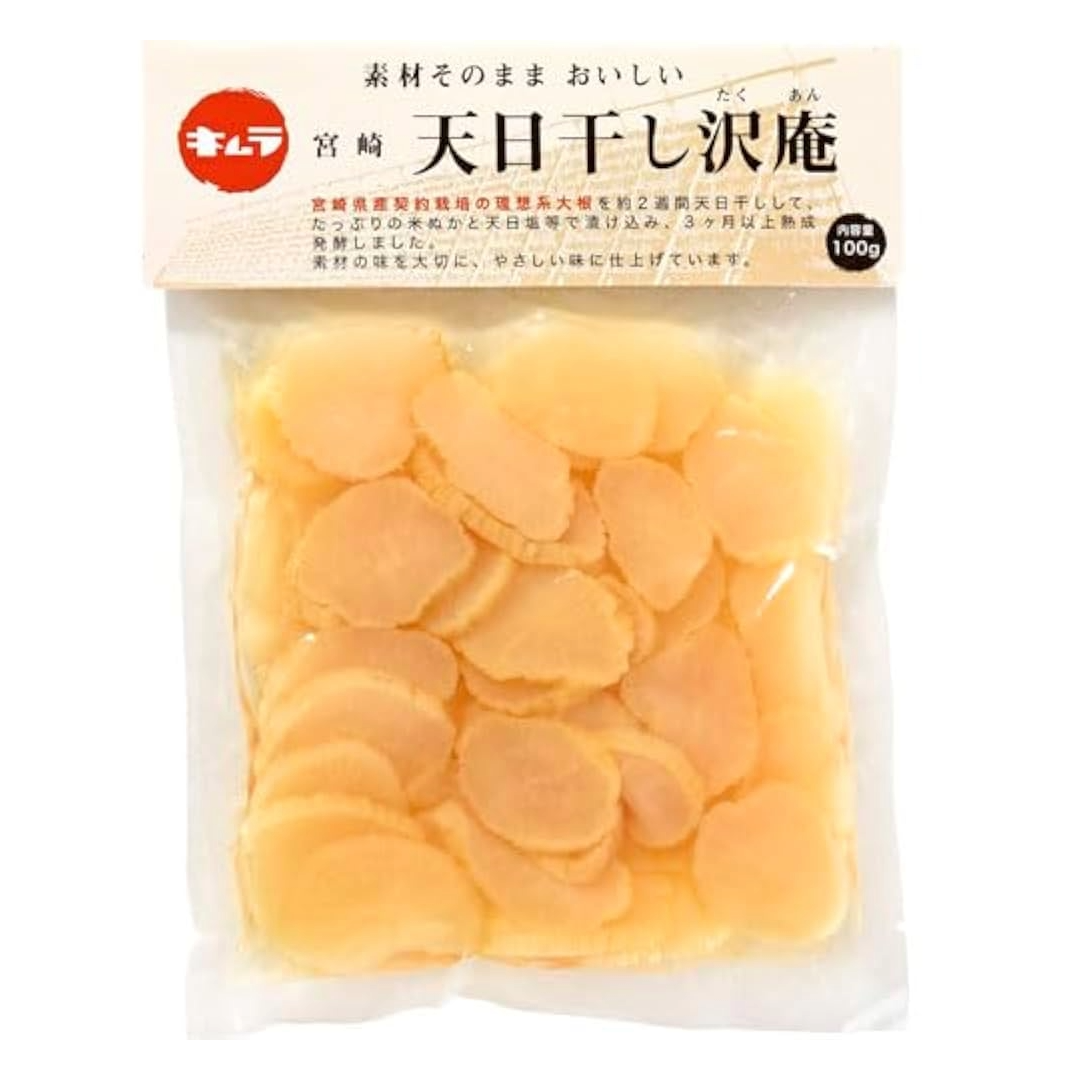 KIMURA MIYAZAKI TENNENBOSHI TAKUAN 100G