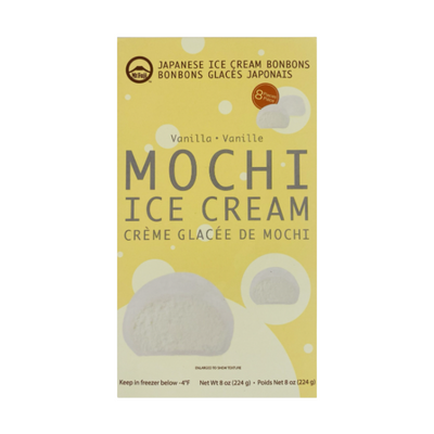 ALICE MOCHI ICE CREAM VANILLA 8P