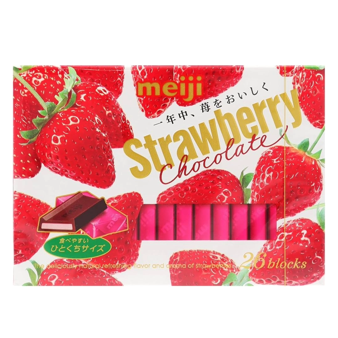 MEIJI STRAWBERRY CHOCOLATE 26P