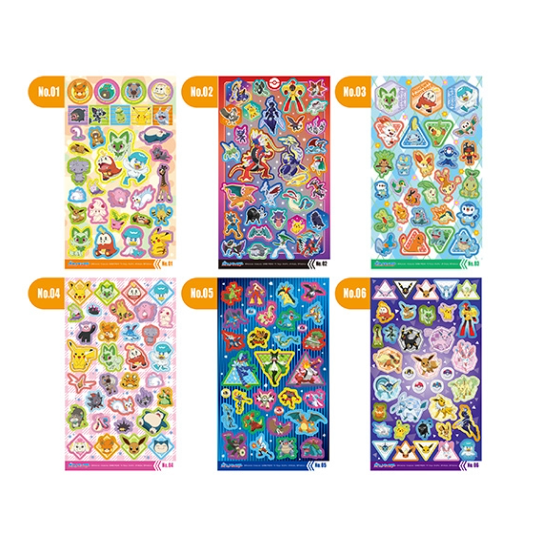 POKEMON HOLOGLAM STICKER2