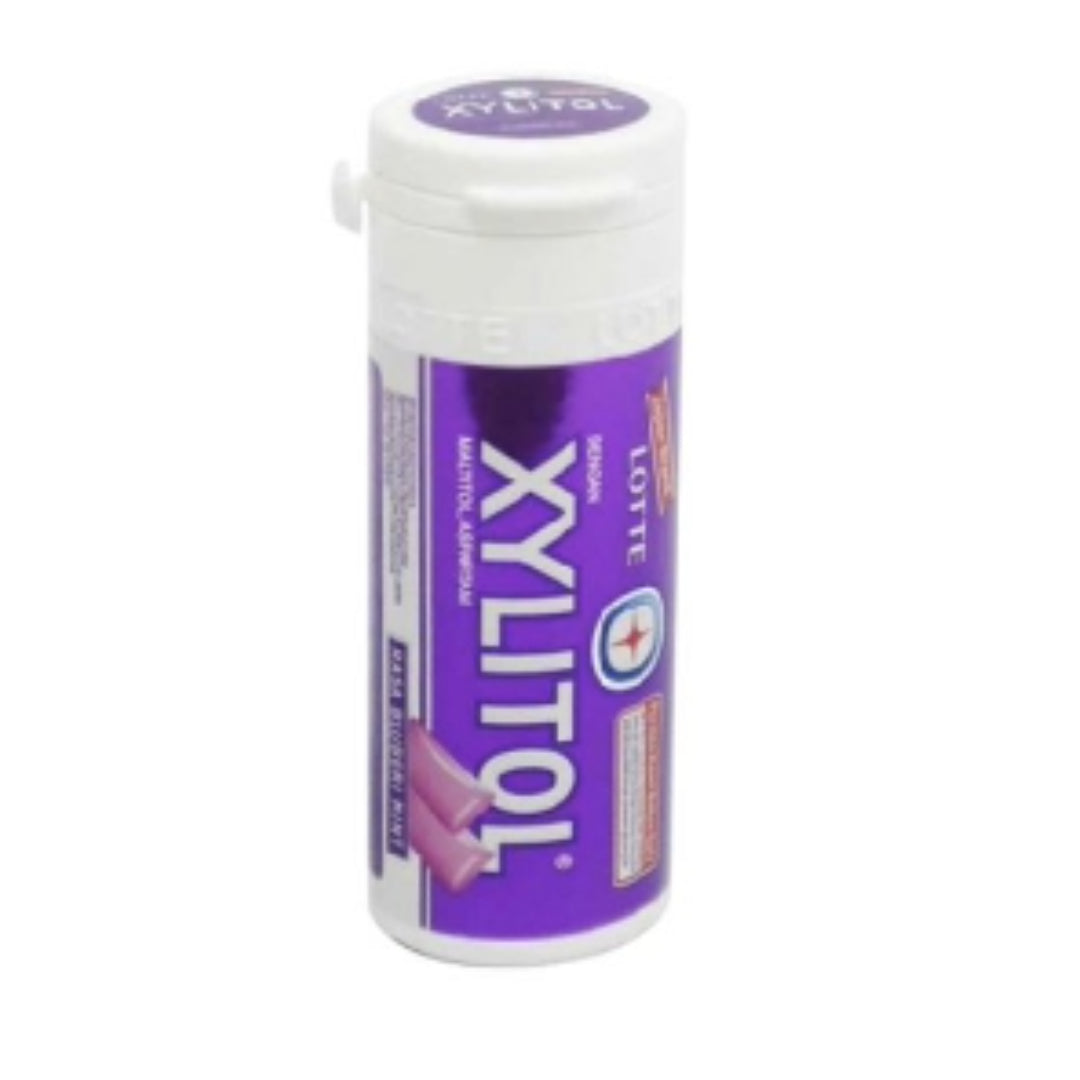 LOTTE XYLITOL BLUEBERRY MINT GUM 29G