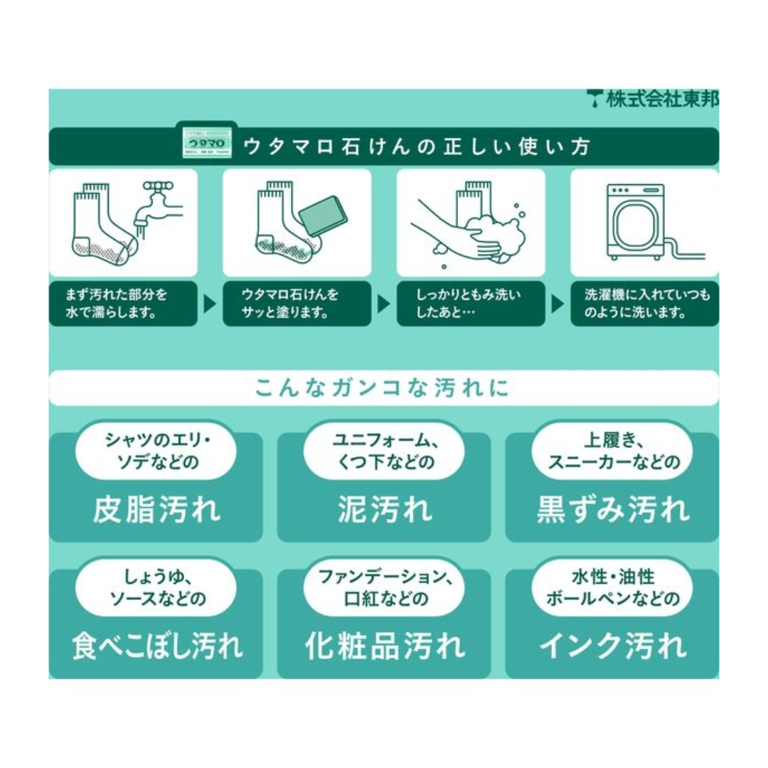 TOHO UTAMARO LAUNDRY SOAP