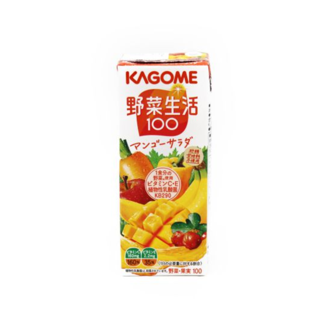 KAGOME YASAISEIKATSU100 MANGO 200ML