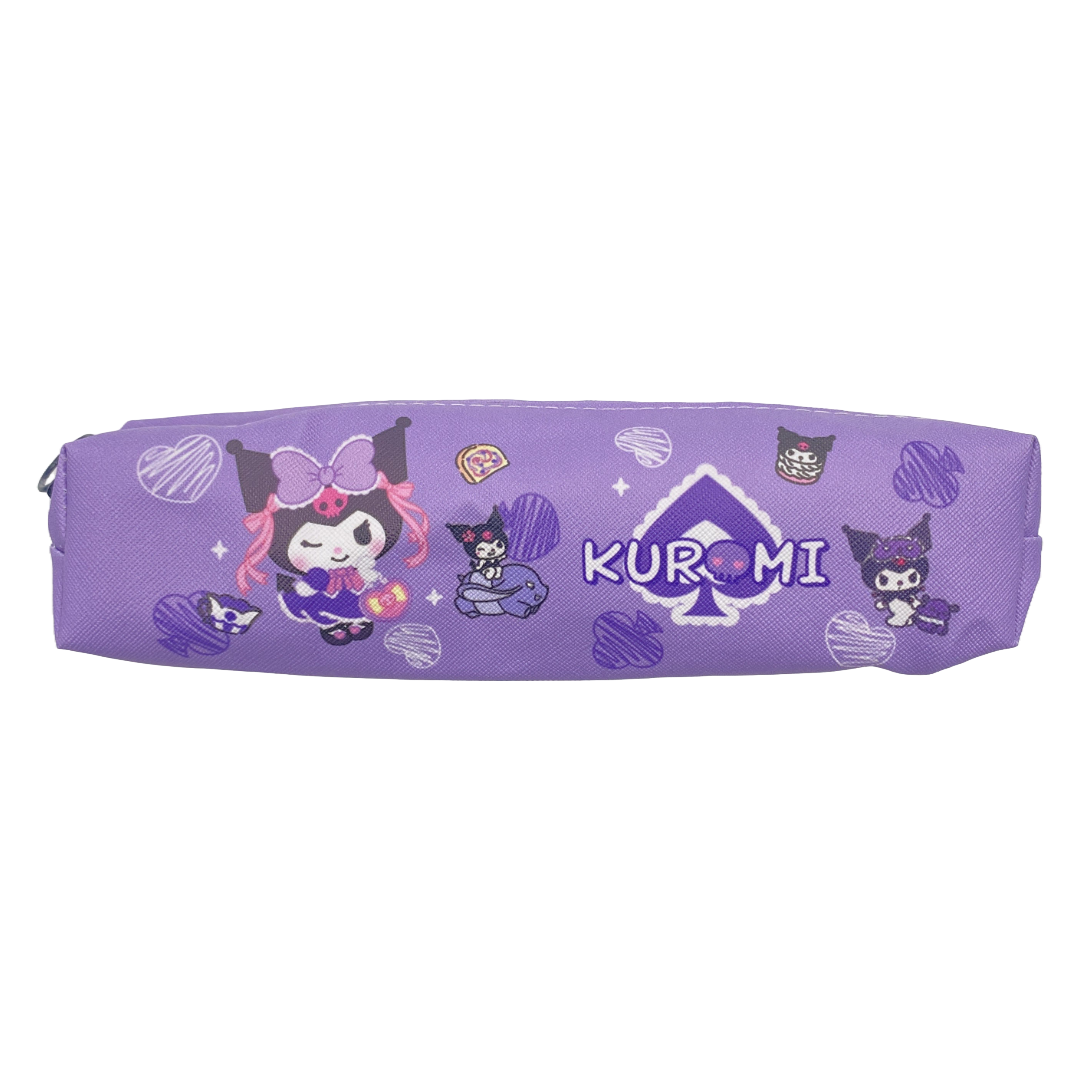 SANRIO ZIPPER SLIM PENCIL CASE KUROMI