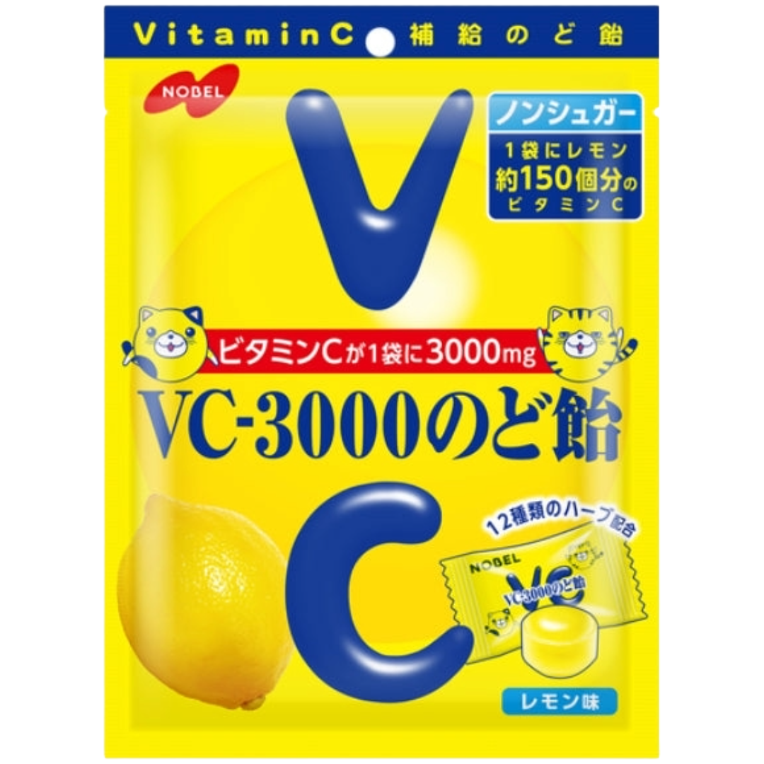 NOBEL VC-3000 THROAT CANDY LEMON 90G