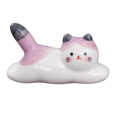 CHOPSTICKS REST CAT PURPLE 1P