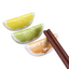 CHOPSTICKS REST LEMON 1P