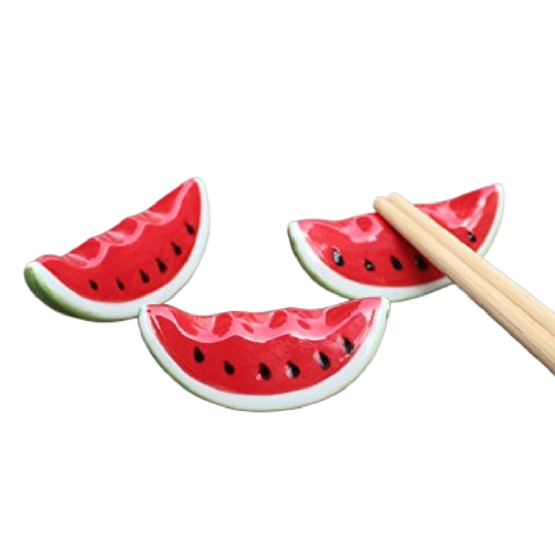 CHOPSTICKS REST RED WATERMELON