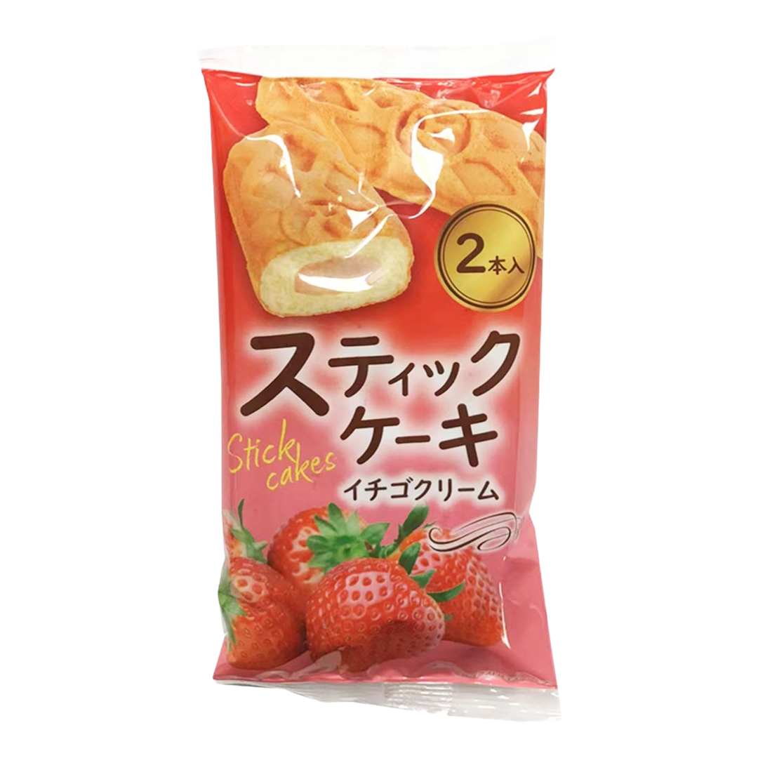 LIMA STICK SOFT CAKE WITH STRAWBERRY CREAM