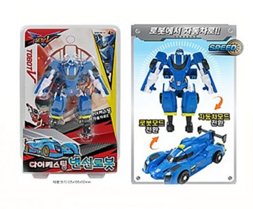 DEFORMATION CAR AND ROBOT TOBOT V