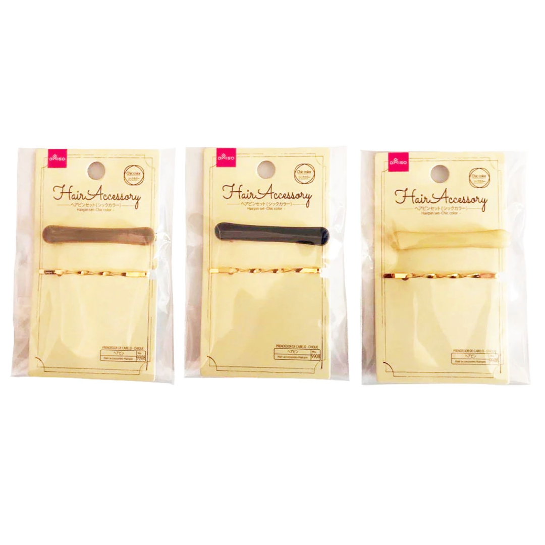 HAIRPIN SET CHIC COLOR