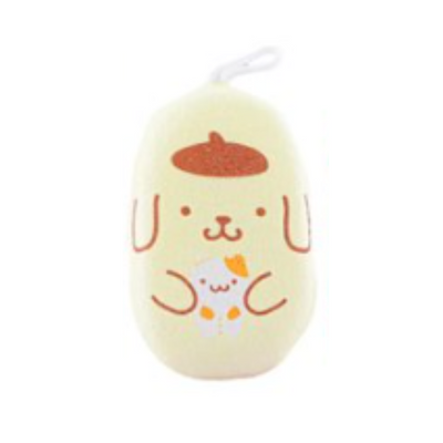 SANRIO POMPOMPURIN BODY SPONGE