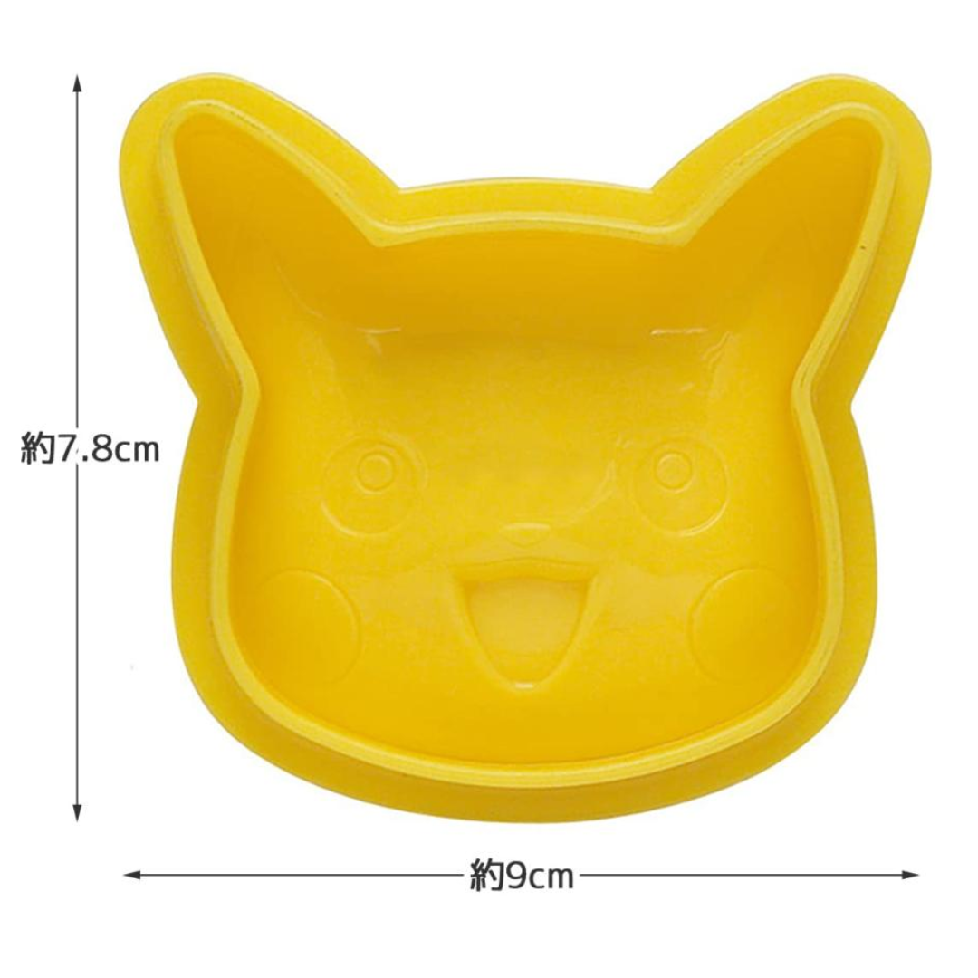 SKATER RICE BALL MOLD POKEMON SIZE 77 X 94 X 42 MM