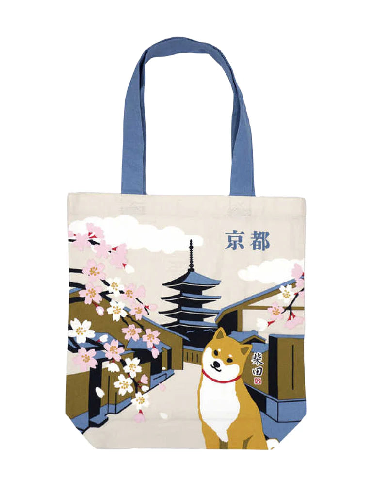 FRIENDSHILL A4 TOTE BAG HARUNOMIYAKO SHIBATA BEIGE