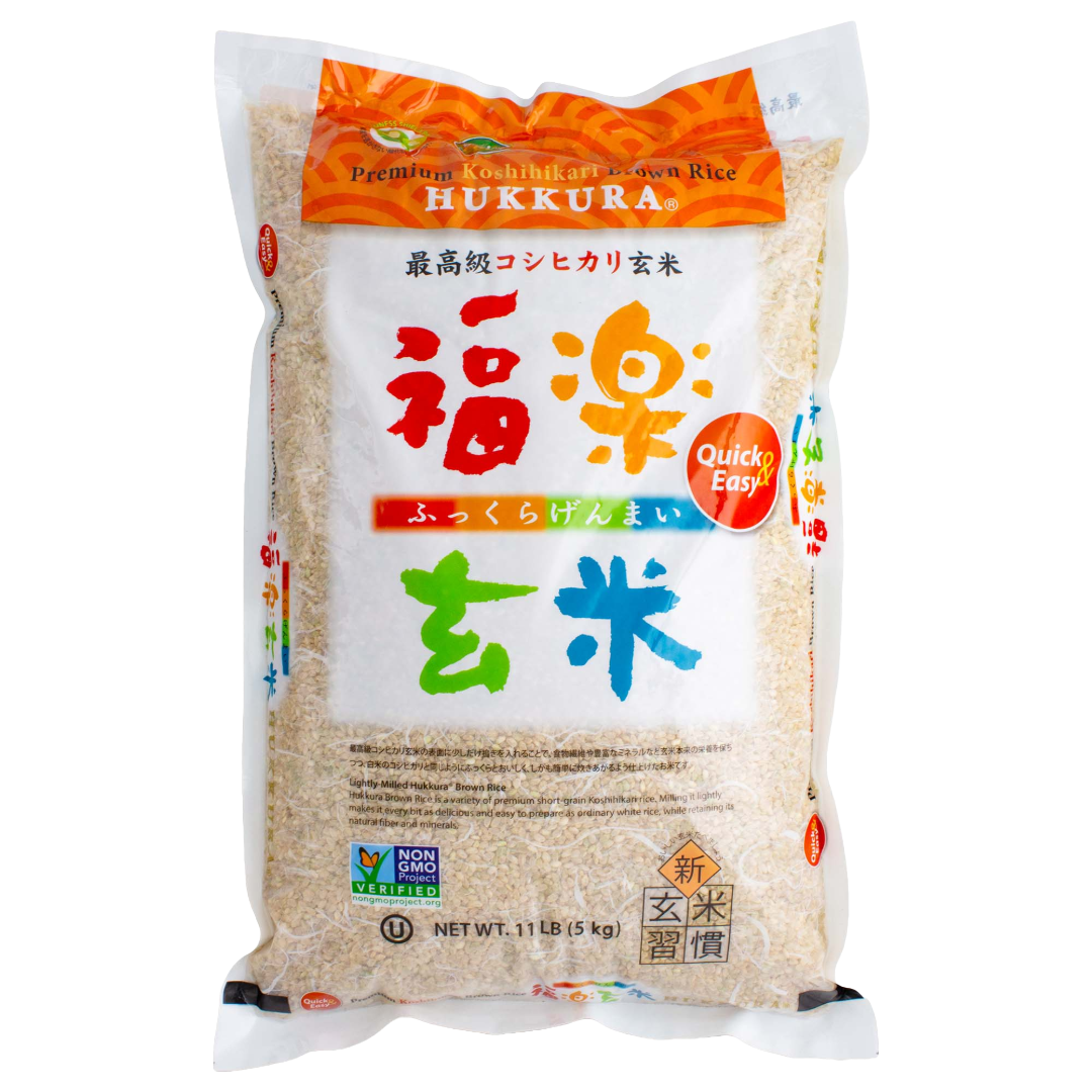 HUKKURA PREMIUM KOSHIHIKARI BROWN RICE 11LB