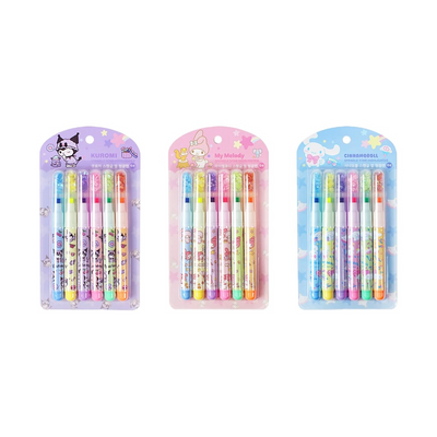 SANRIO SPANGLE STAR HIGHLIGHTER 6C