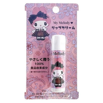 ASUNARO MY MELODY LIP CREAM PAISLEY