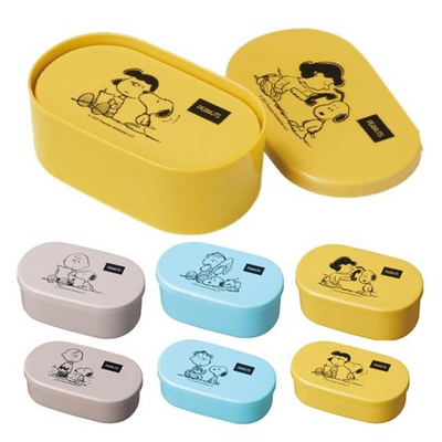 PEANUTS SNOOPY FOOD CONTAINER SET OF 2