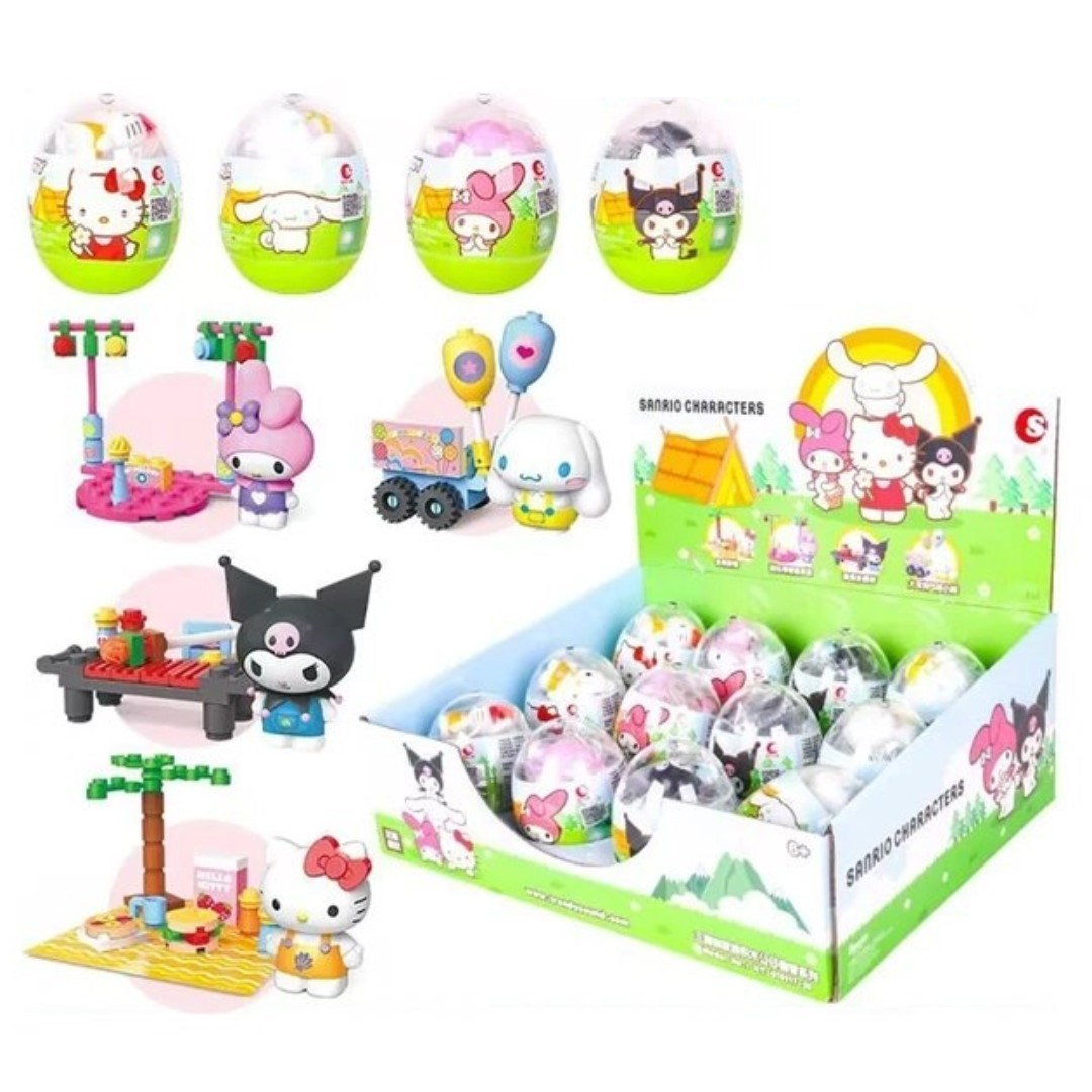 SANRIO CHARACTERS FIGURE GACHA CAPSULE CAMPING