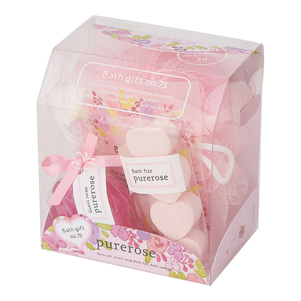 GPP SUN HERB BATH GIFT PURE ROSE