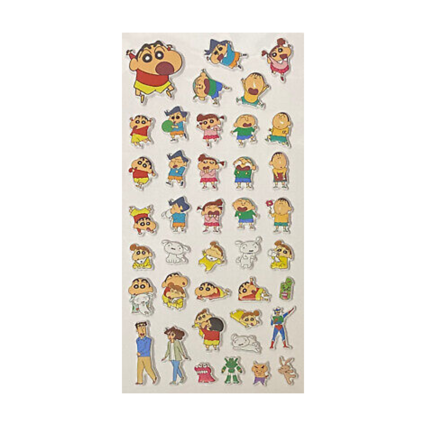 CRAYON SHINCHAN PUKKURI STICKER