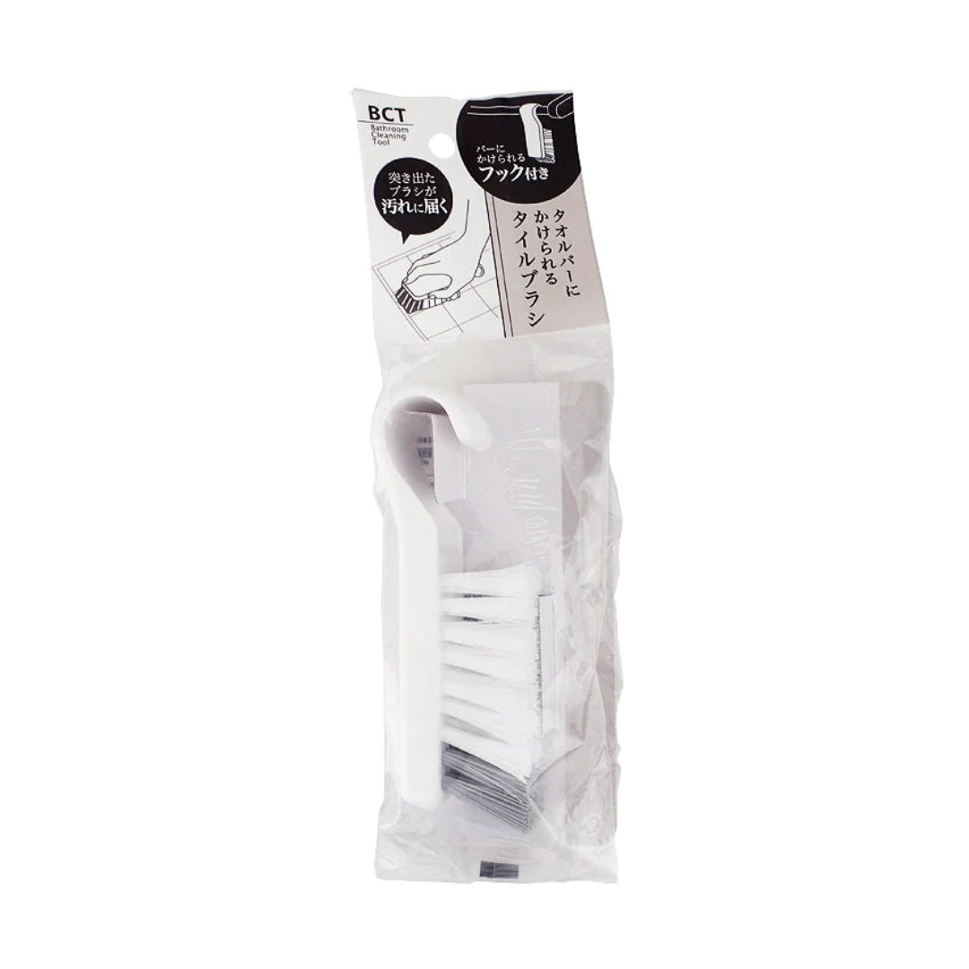 CAN BE HUNG ON A TOWEL BAR TILE BRUSH