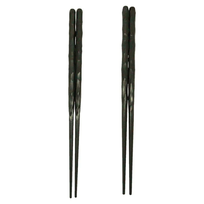 CHOPSTICKS FOR NOODLES BLACK 2SET