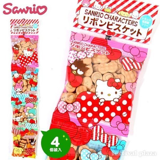 HOKKA SANRIO RIBBON BISCUIT 4P