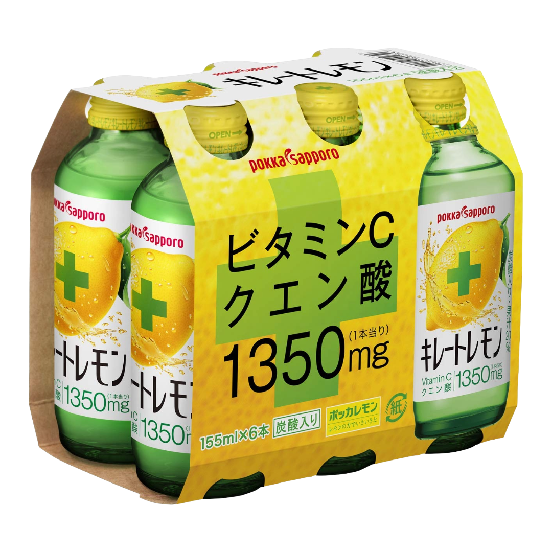 POKKA LEMON VITAMIN C DRINK  6P